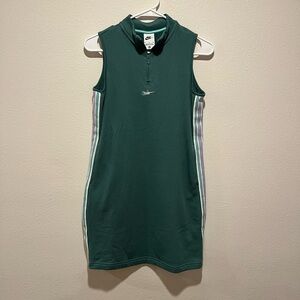 Nike Dark Green Athletic Dress